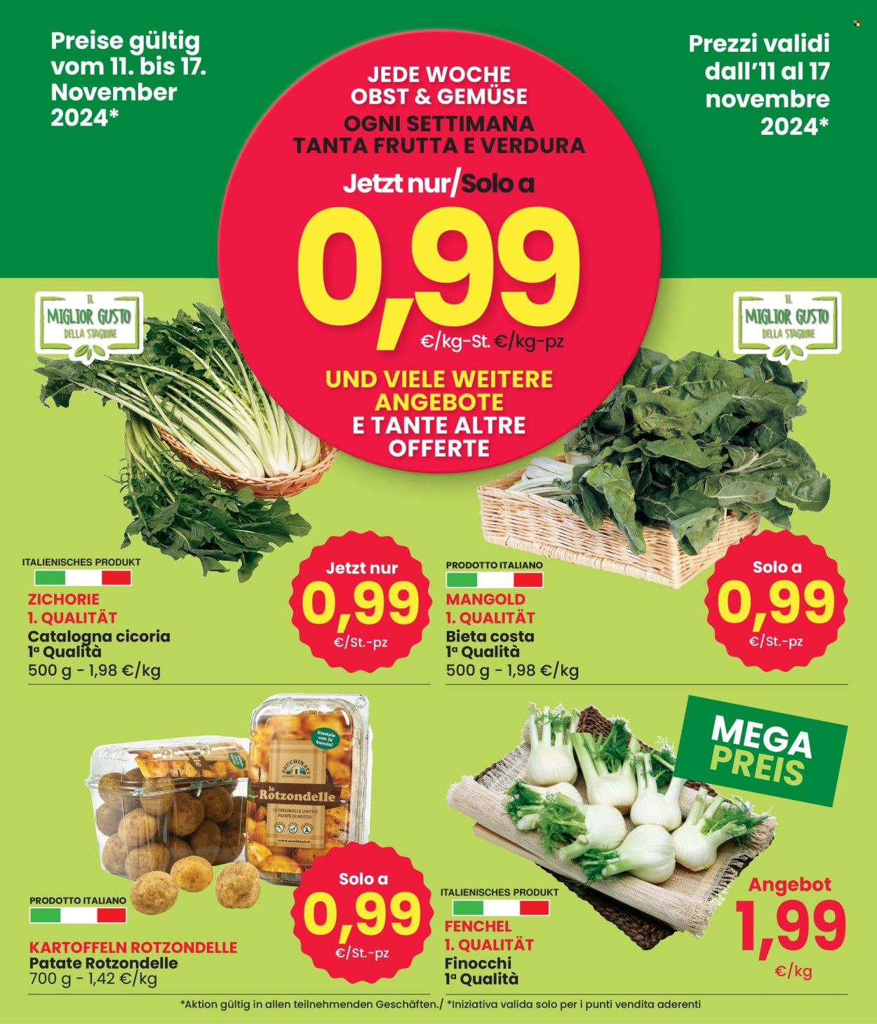 Volantino Eurospar - 11/11/2024 - 17/11/2024. Pagina 1