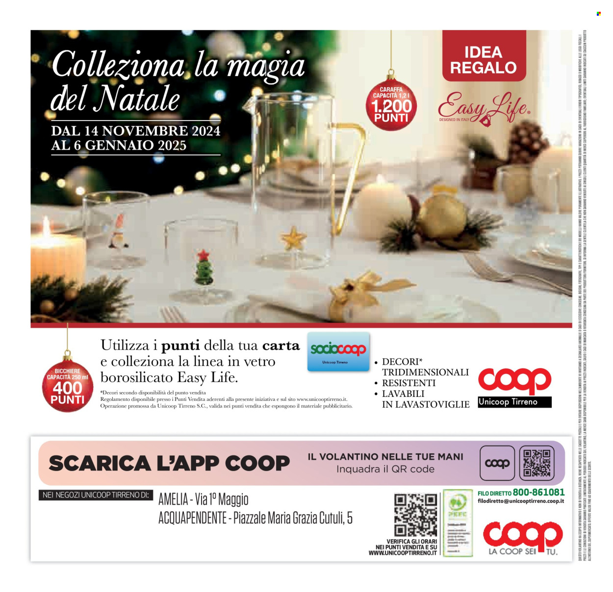 Volantino Coop - 14/11/2024 - 27/11/2024. Pagina 1