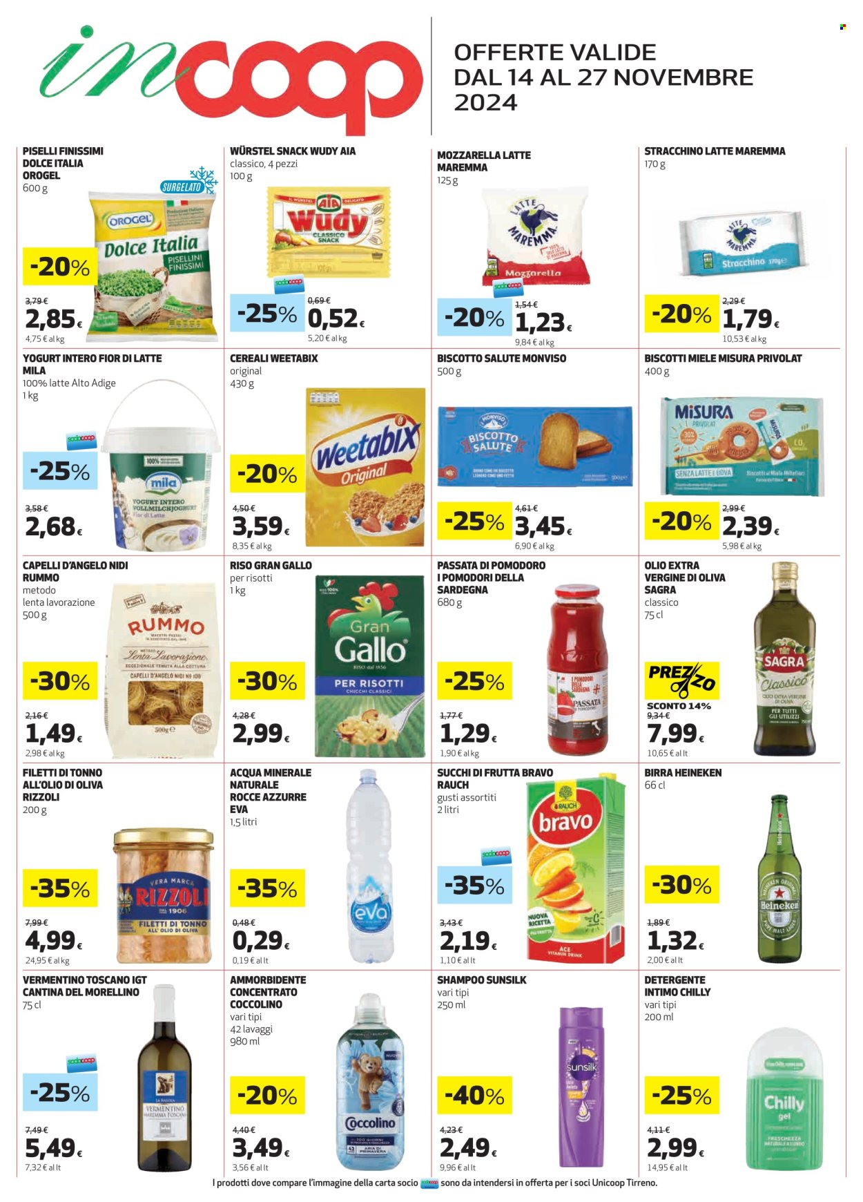 Volantino Coop - 14/11/2024 - 27/11/2024. Pagina 1