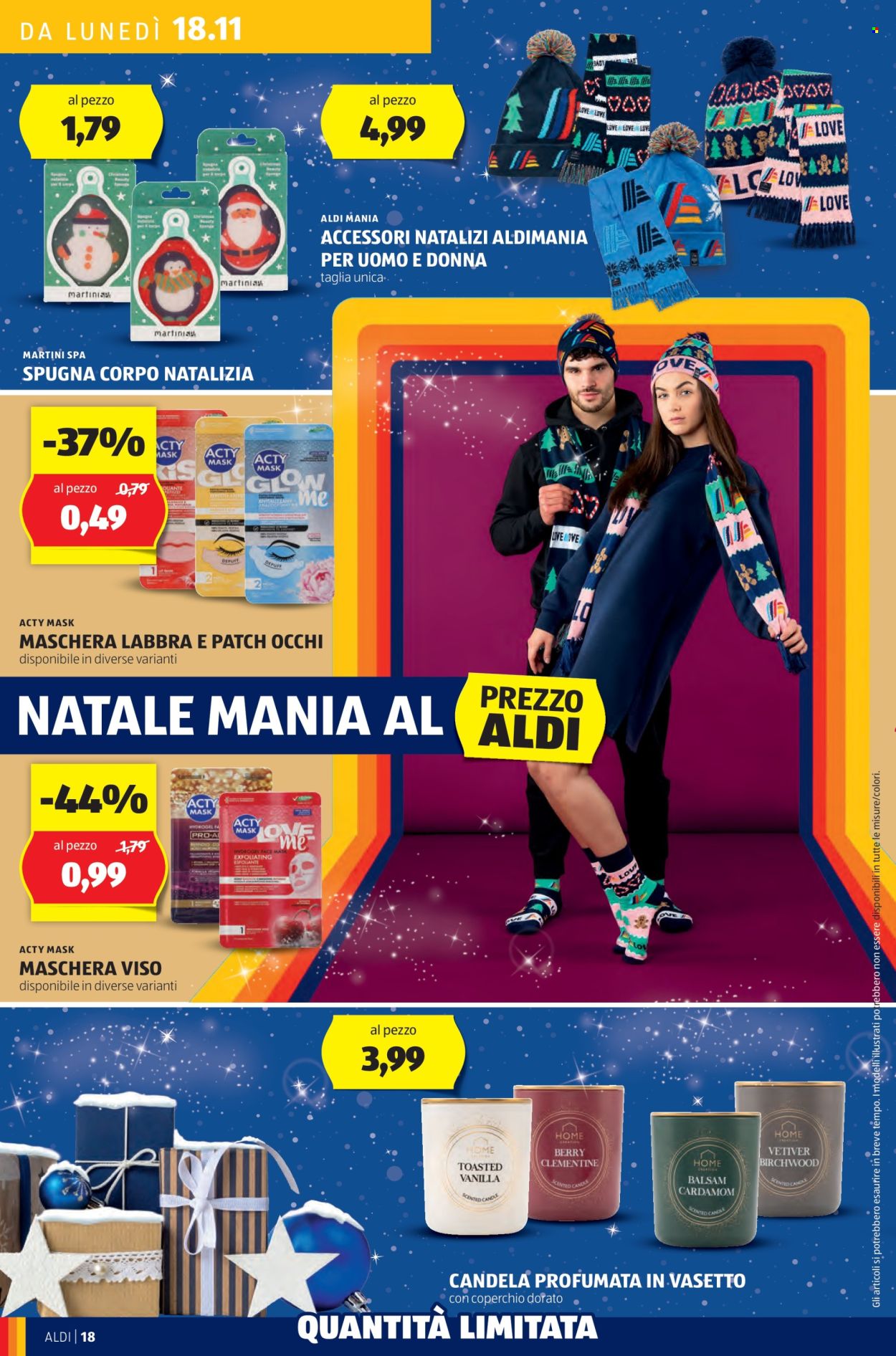 Volantino Aldi - 18/11/2024 - 24/11/2024. Pagina 1