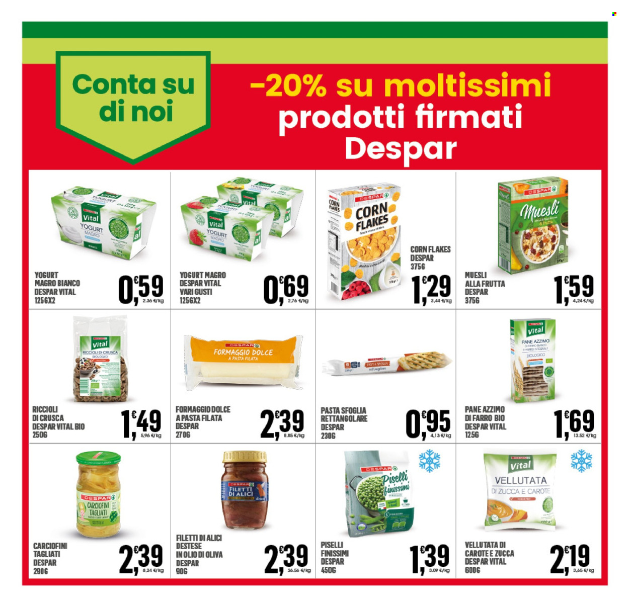 Volantino Eurospar - 18/11/2024 - 27/11/2024. Pagina 1