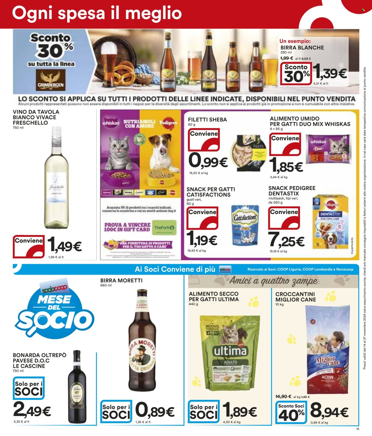 Volantino Coop - 14/11/2024 - 27/11/2024. Pagina 1