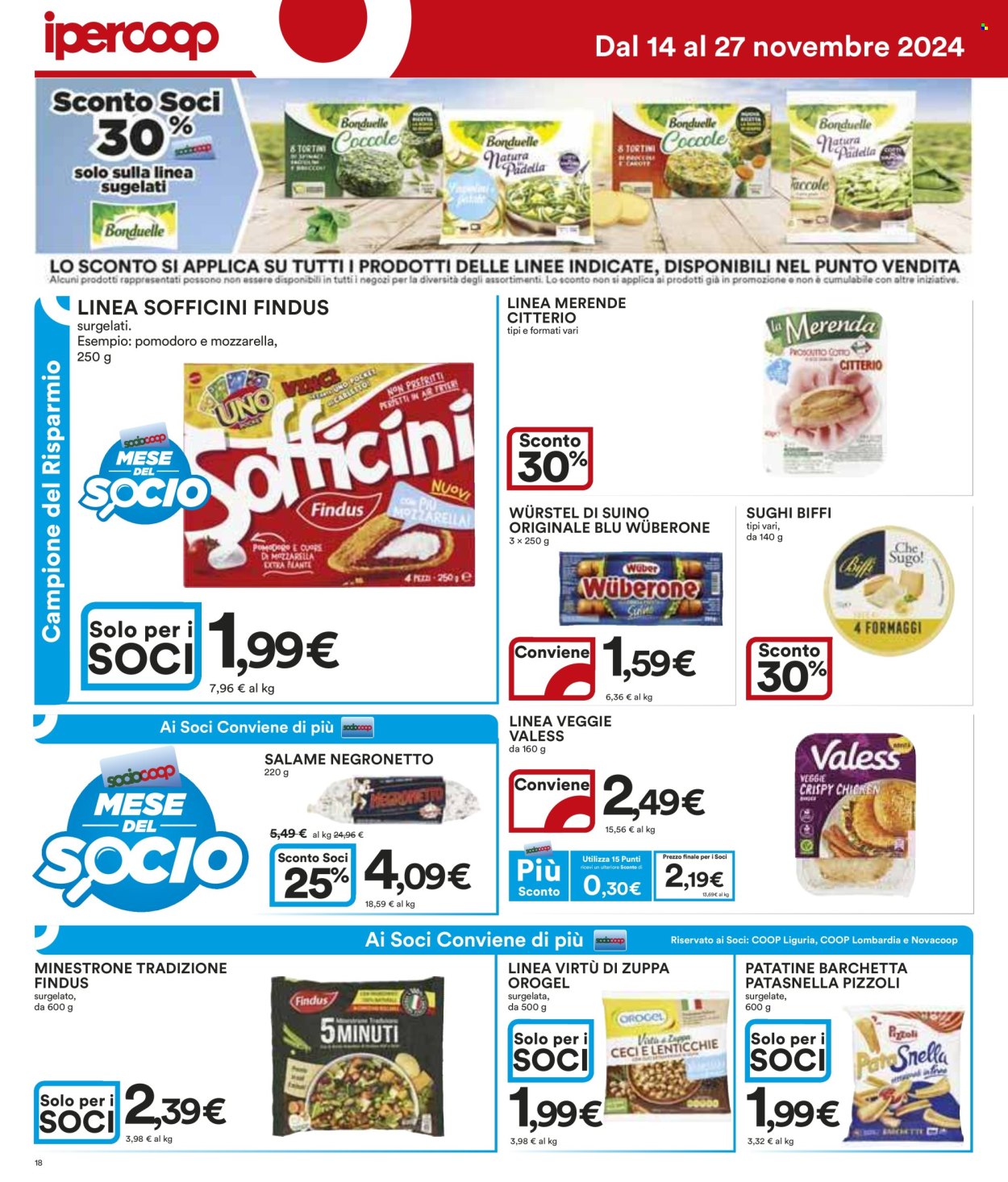 Volantino Coop - 14/11/2024 - 27/11/2024. Pagina 1