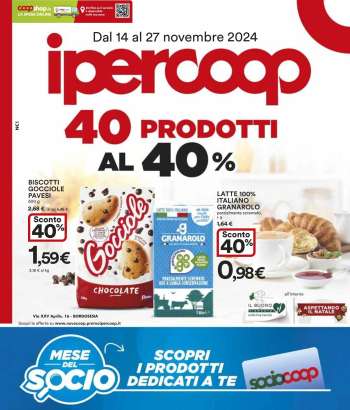 Volantino Coop - 14/11/2024 - 27/11/2024.