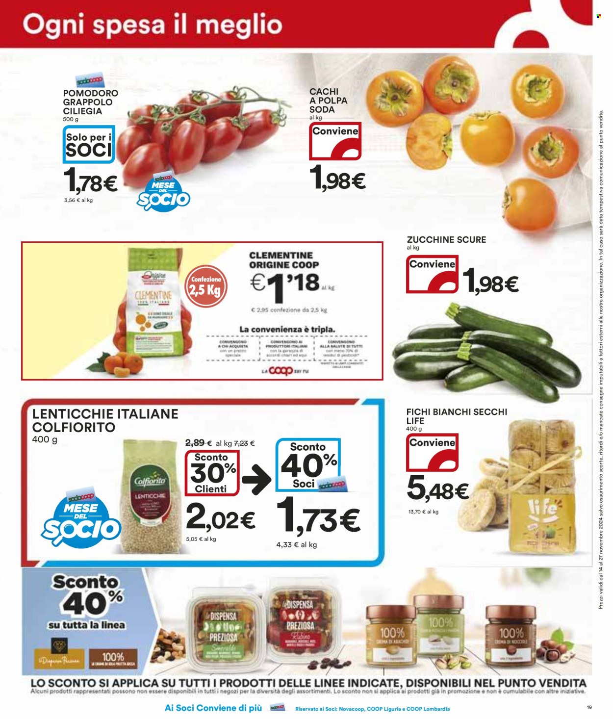 Volantino Coop - 14/11/2024 - 27/11/2024. Pagina 1