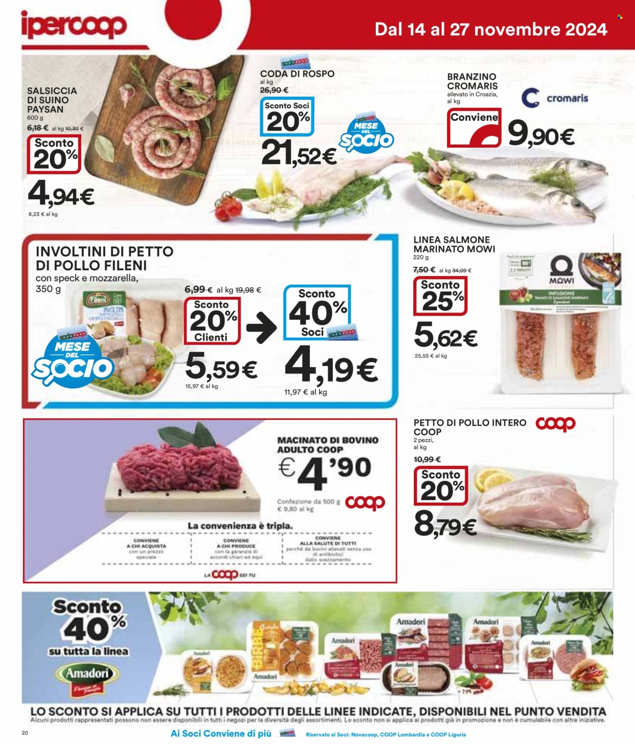 Volantino Coop - 14/11/2024 - 27/11/2024. Pagina 1