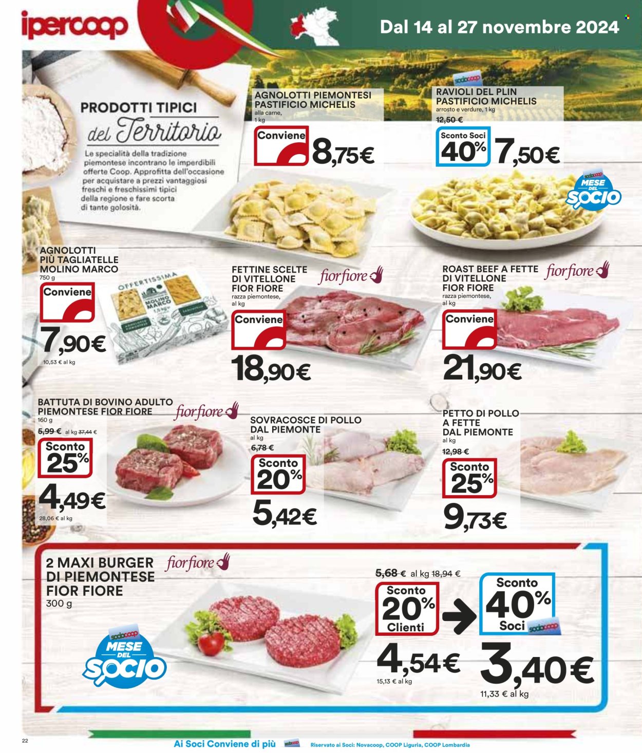 Volantino Coop - 14/11/2024 - 27/11/2024. Pagina 1