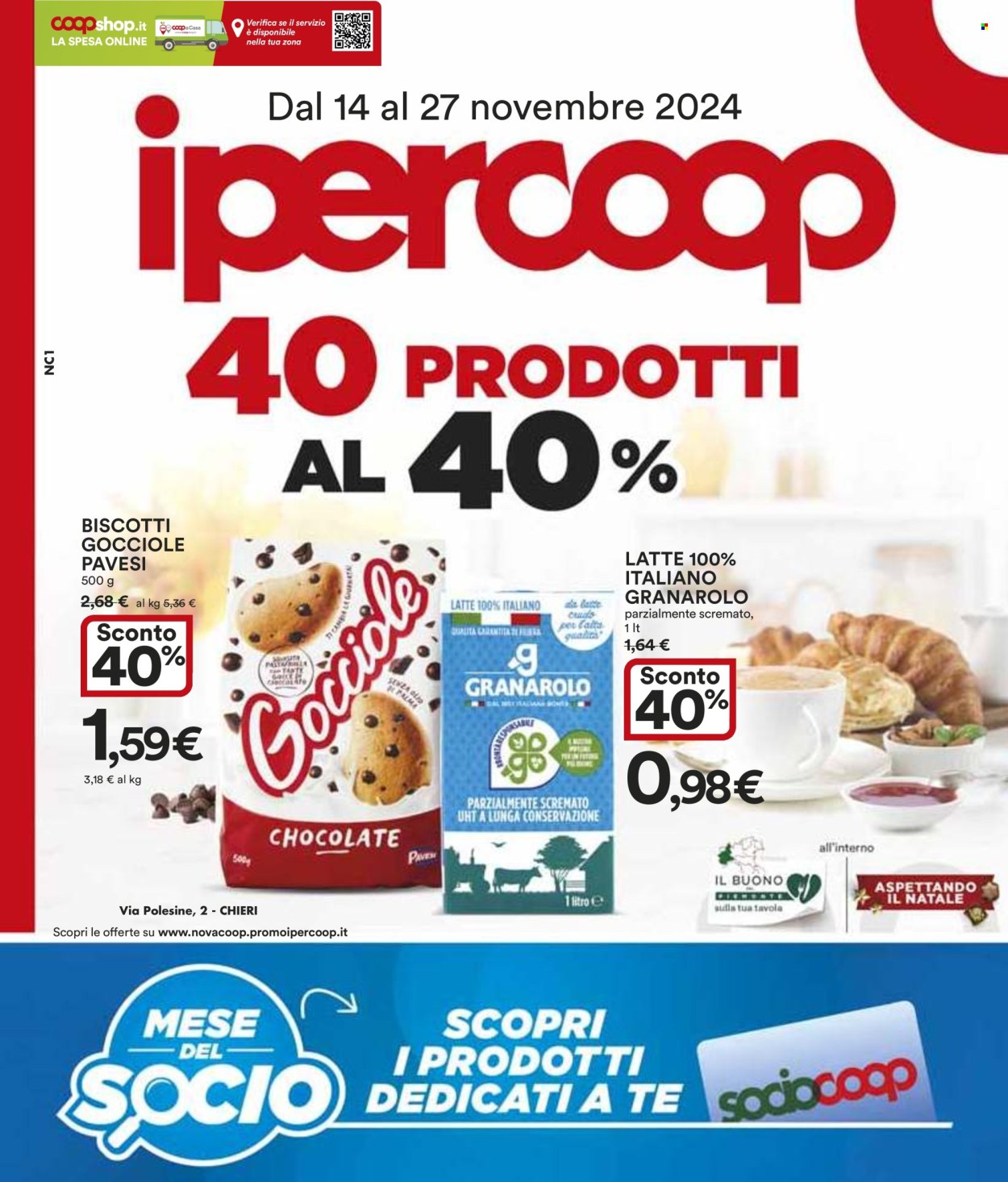 Volantino Coop - 14/11/2024 - 27/11/2024. Pagina 1