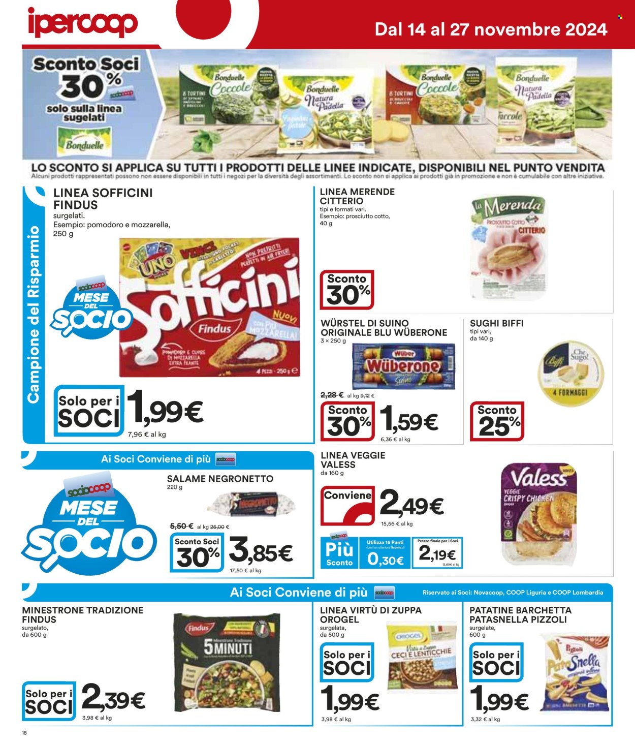 Volantino Coop - 14/11/2024 - 27/11/2024. Pagina 1