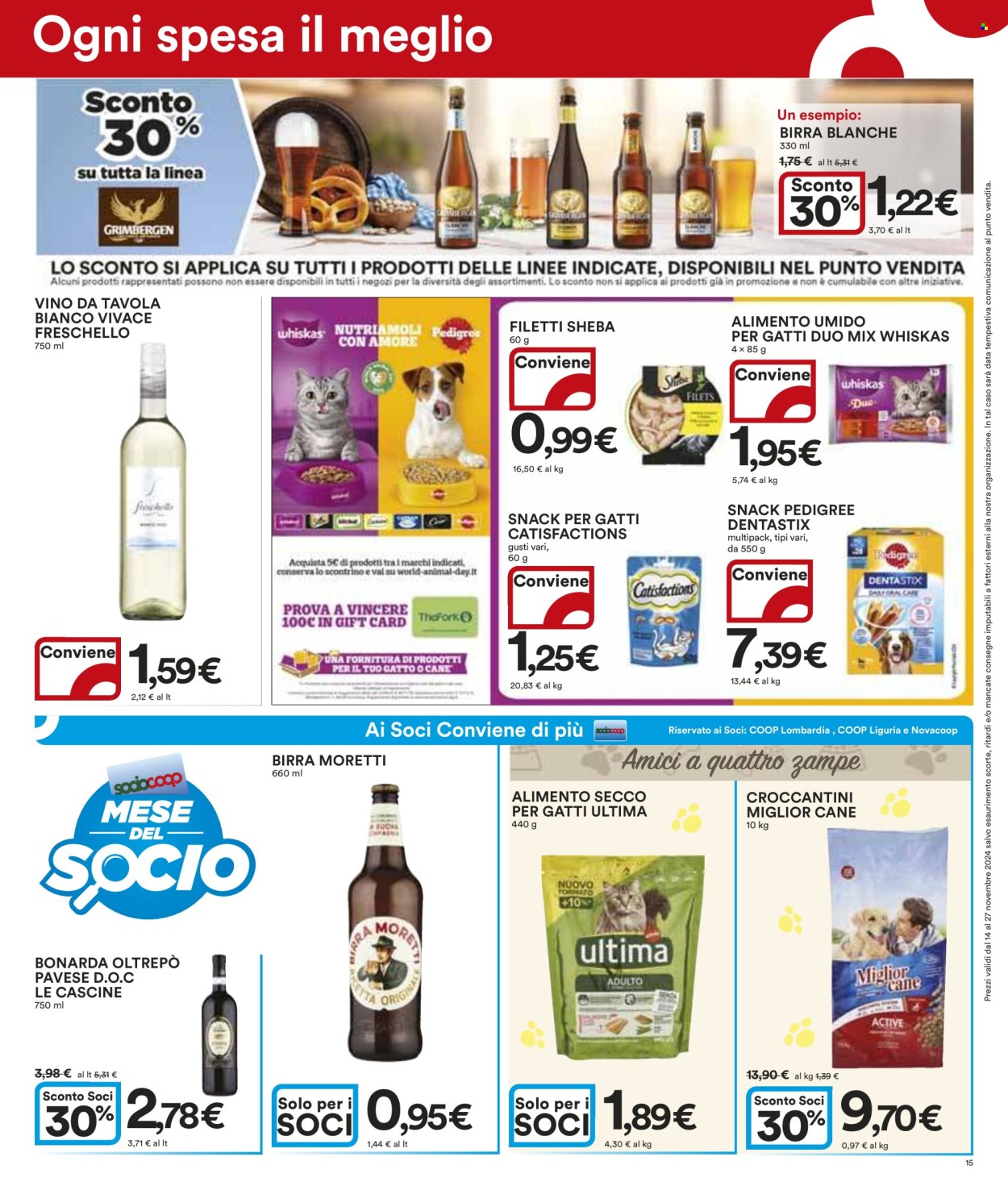 Volantino Coop - 14/11/2024 - 27/11/2024. Pagina 1