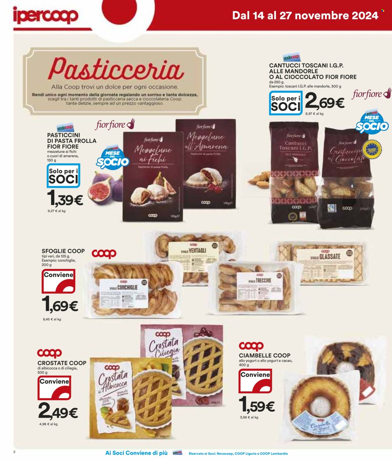 Volantino Coop - 14/11/2024 - 27/11/2024. Pagina 1