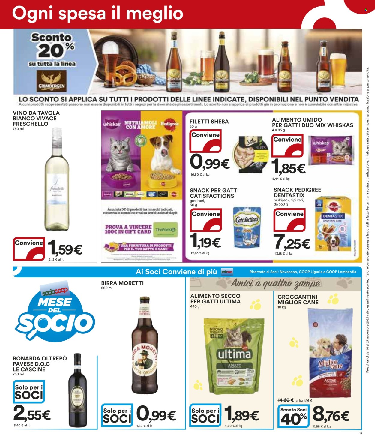 Volantino Coop - 14/11/2024 - 27/11/2024. Pagina 1