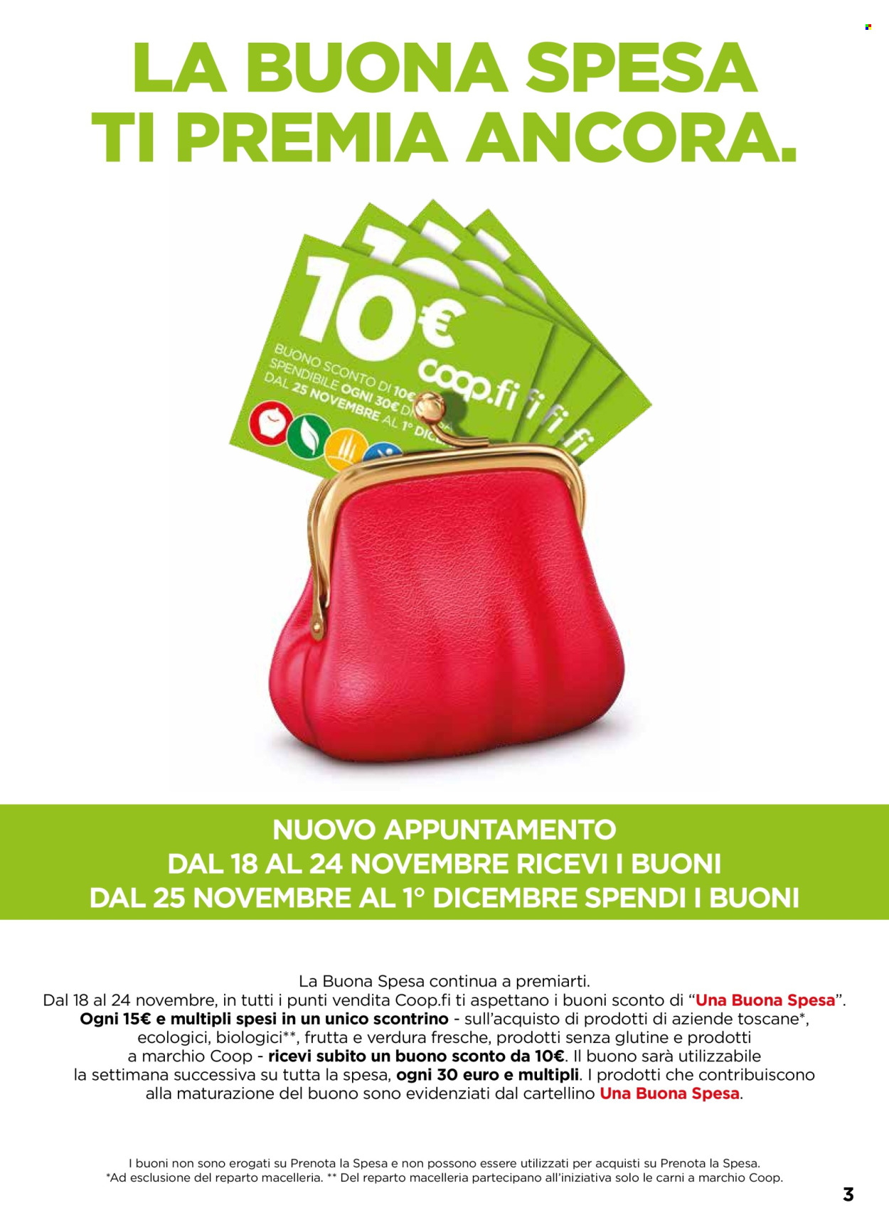 Volantino Coop - 13/11/2024 - 26/11/2024. Pagina 1