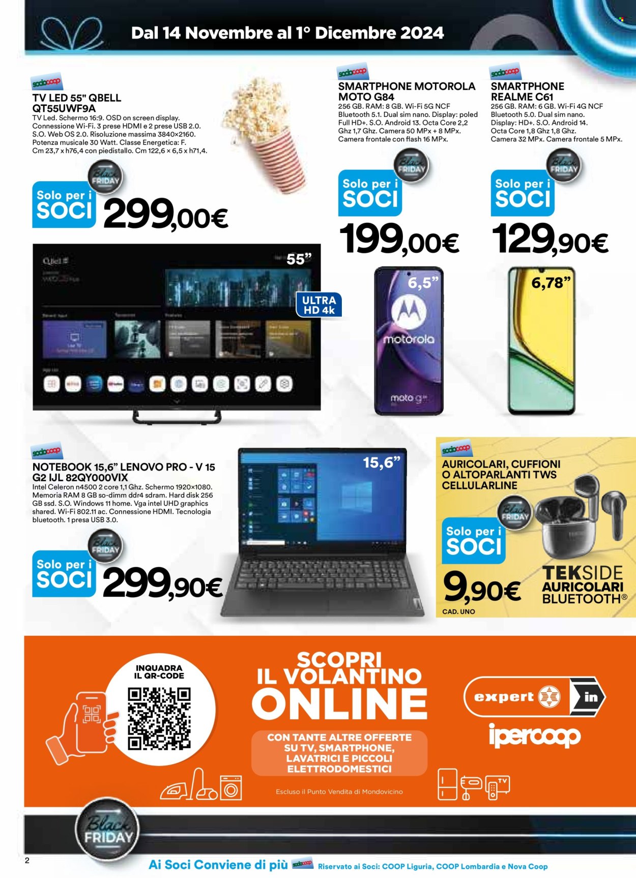 Volantino Coop - 14/11/2024 - 1/12/2024. Pagina 1