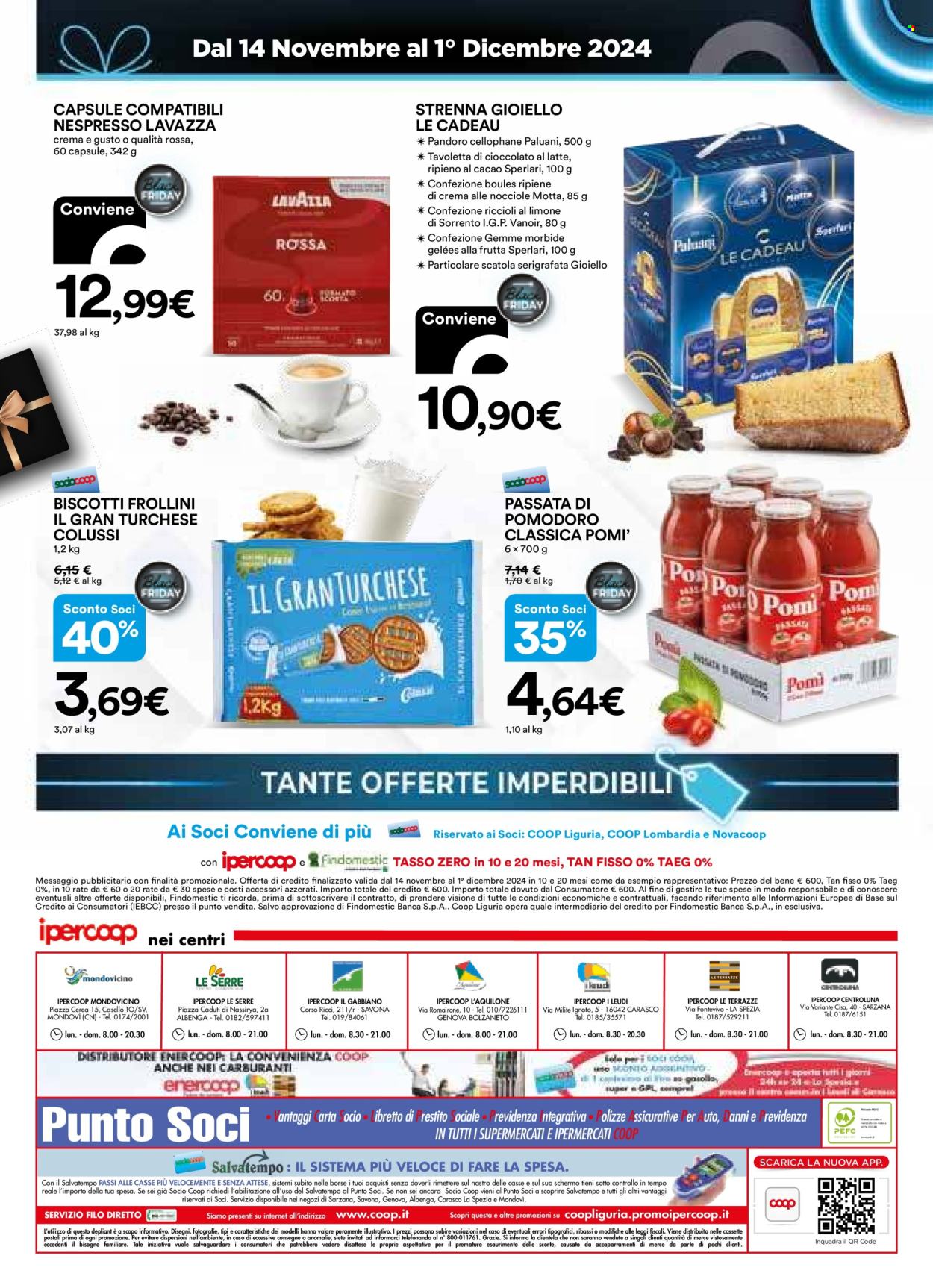 Volantino Coop - 14/11/2024 - 1/12/2024. Pagina 1