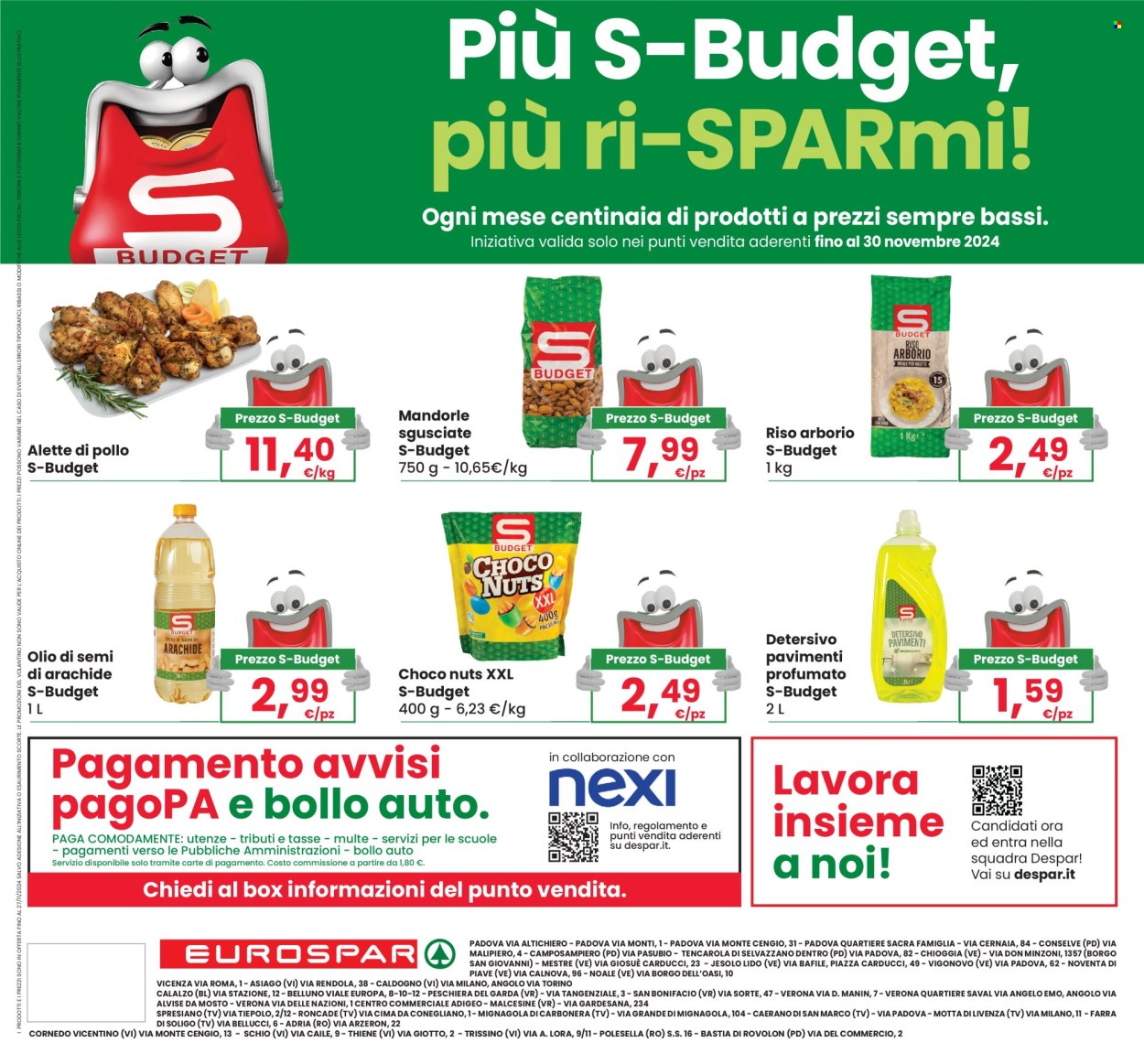 Leták Eurospar - 14.11.2024 - 27.11.2024. Strana 24