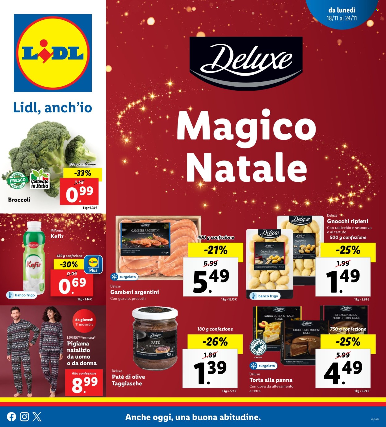 Volantino Lidl - 18/11/2024 - 24/11/2024. Pagina 1