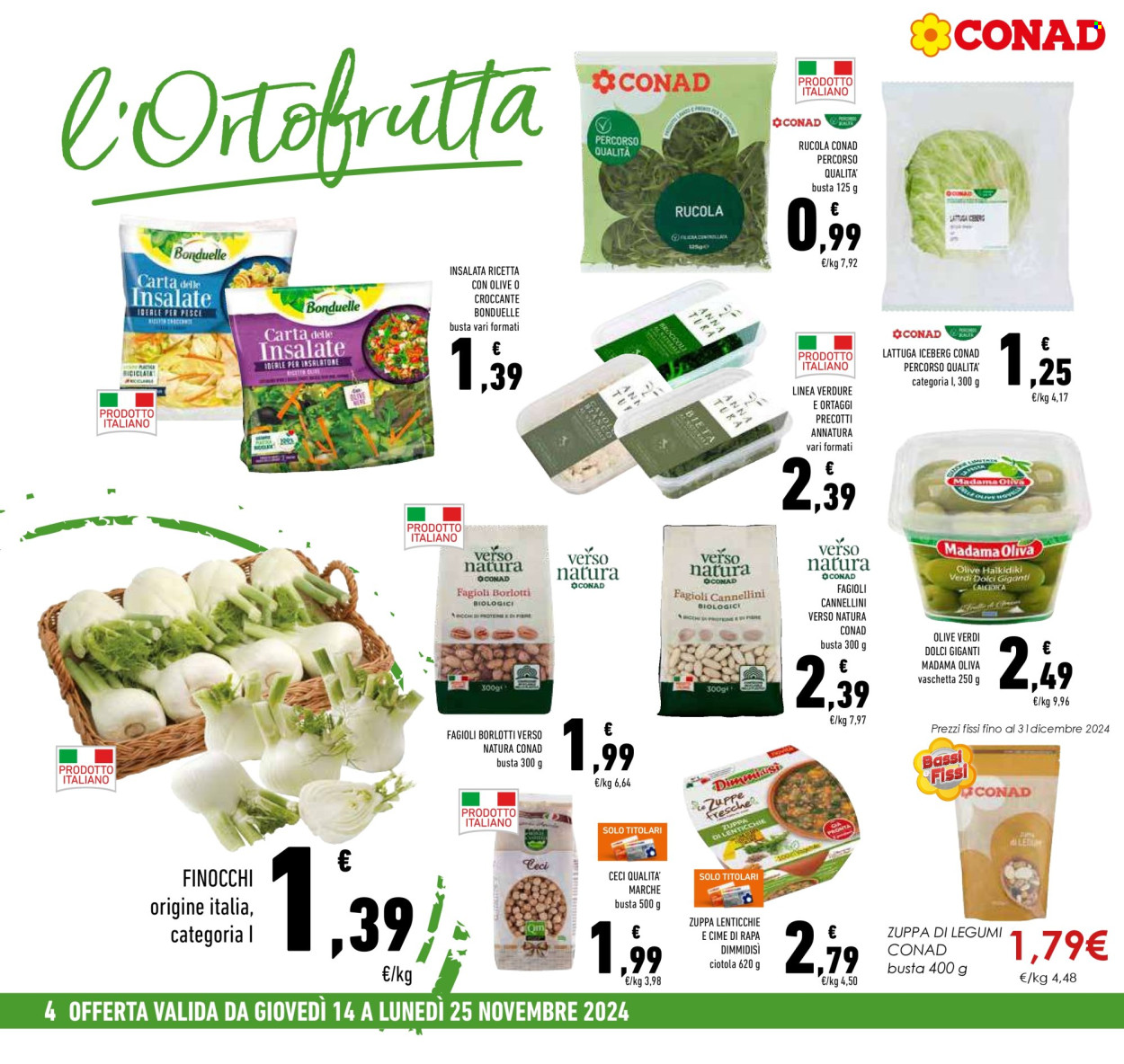 Volantino Conad - 14/11/2024 - 25/11/2024. Pagina 1