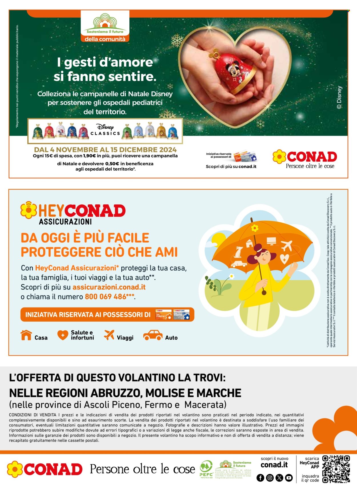 Volantino Conad City - 14/11/2024 - 25/11/2024. Pagina 1