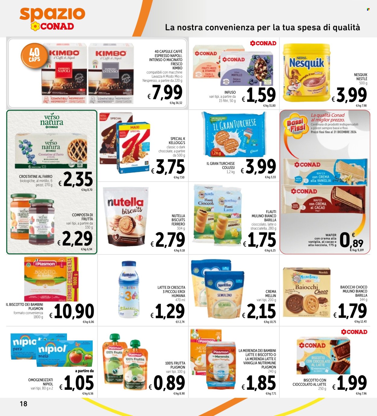 Volantino Spazio Conad - 15/11/2024 - 24/11/2024. Pagina 1