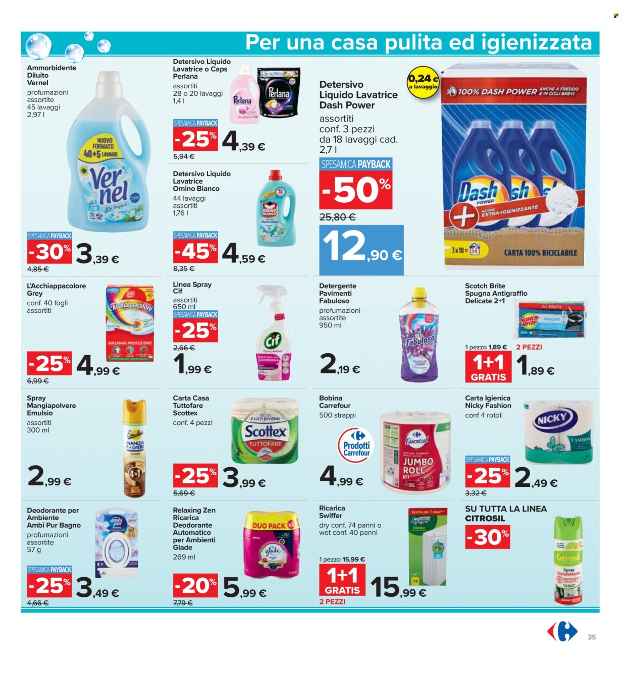 Volantino Carrefour - 18/11/2024 - 2/12/2024. Pagina 1