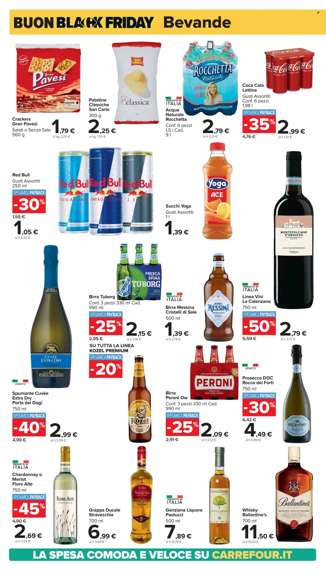 Volantino Carrefour - 18/11/2024 - 2/12/2024. Pagina 1