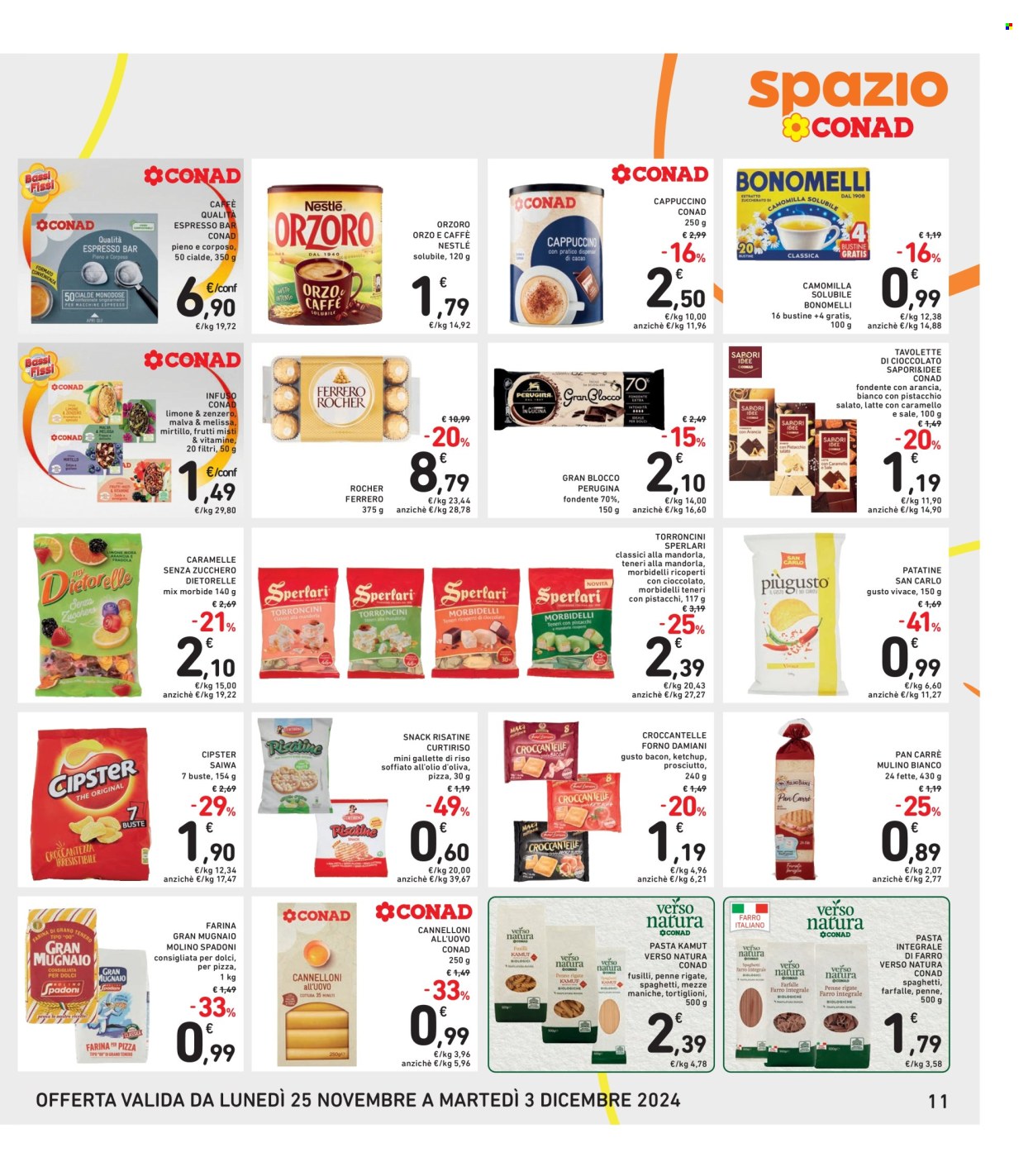 Leták Spazio Conad - 25.11.2024 - 3.12.2024. Strana 11