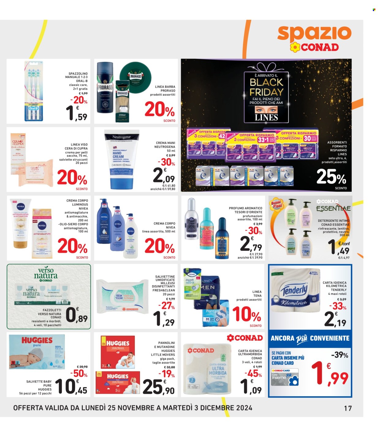 Leták Spazio Conad - 25.11.2024 - 3.12.2024. Strana 17