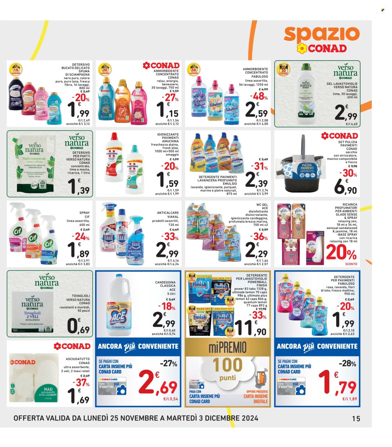 Volantino Spazio Conad - 25/11/2024 - 3/12/2024. Pagina 1