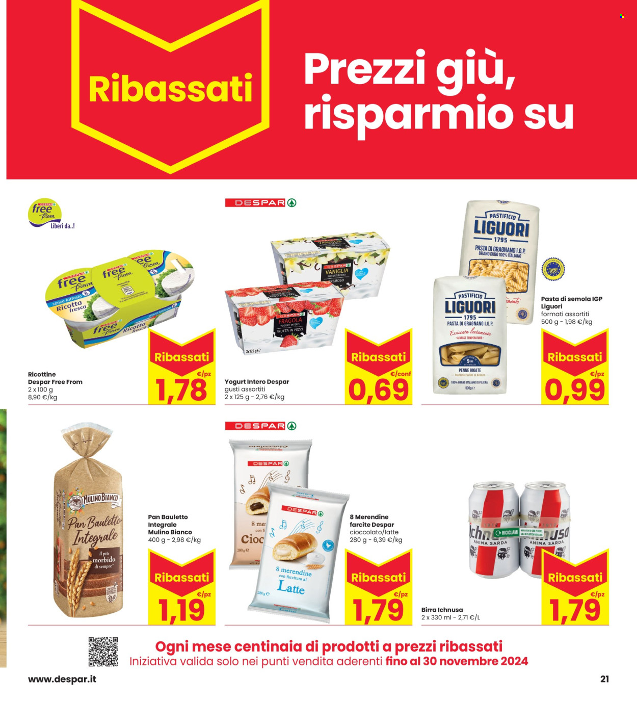 Volantino Interspar - 21/11/2024 - 4/12/2024. Pagina 1