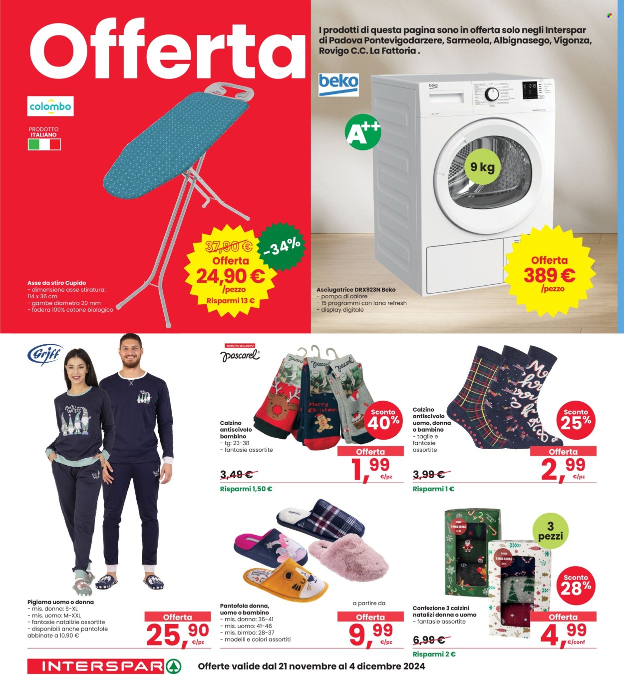 Volantino Interspar - 21/11/2024 - 4/12/2024. Pagina 1