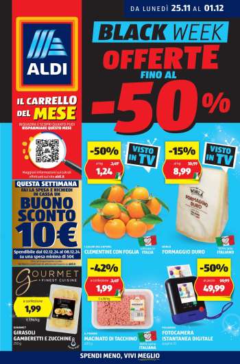 Volantino Aldi - 25/11/2024 - 1/12/2024.