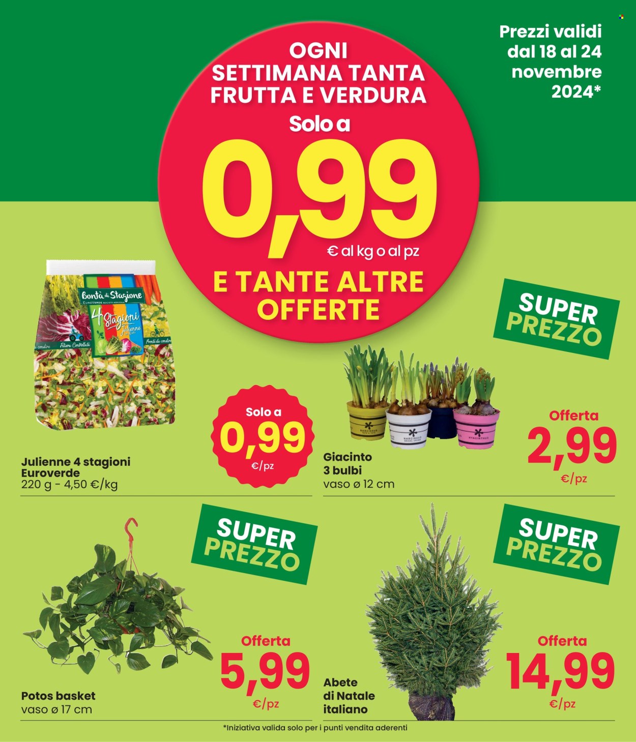 Volantino Interspar - 18/11/2024 - 24/11/2024. Pagina 1