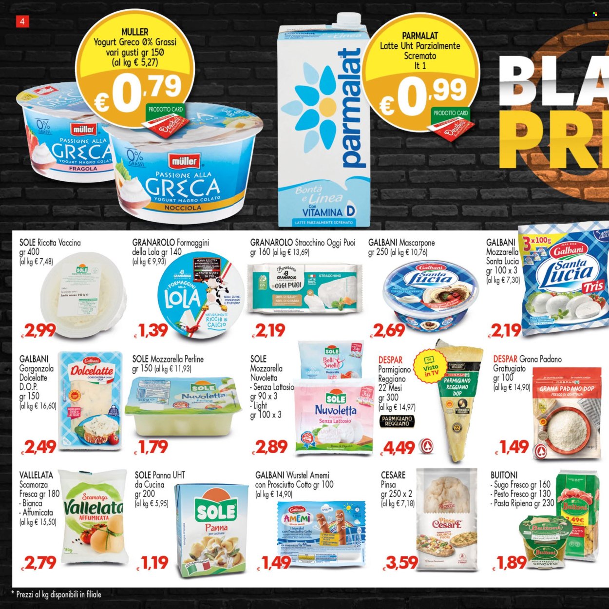 Volantino Eurospar - 21/11/2024 - 4/12/2024. Pagina 1