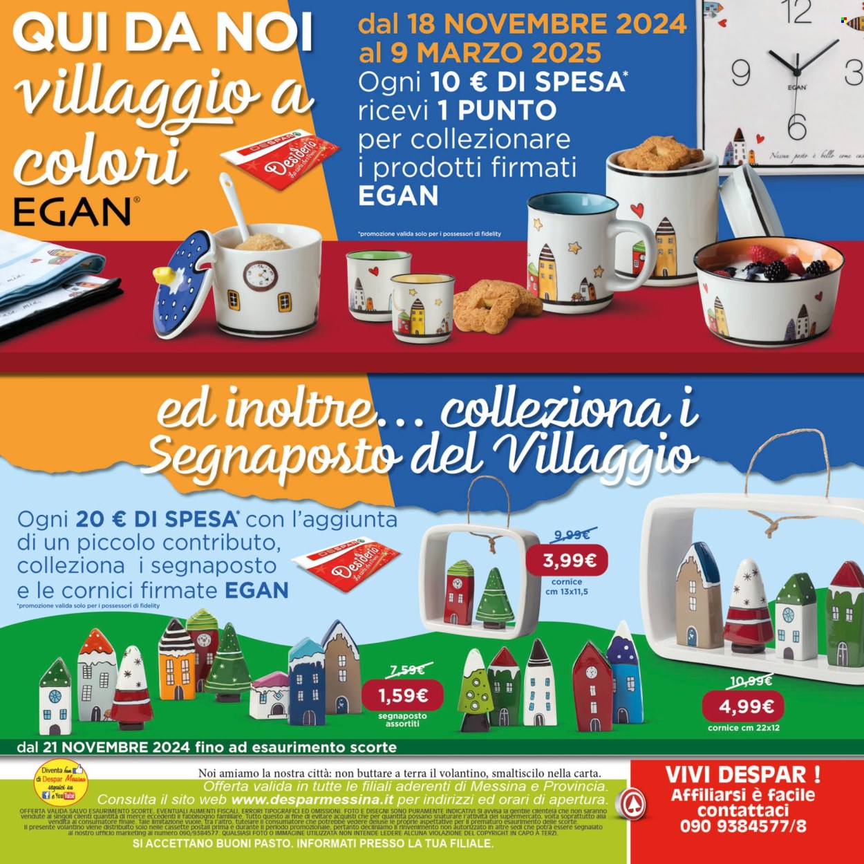 Volantino Eurospar - 21/11/2024 - 4/12/2024. Pagina 1