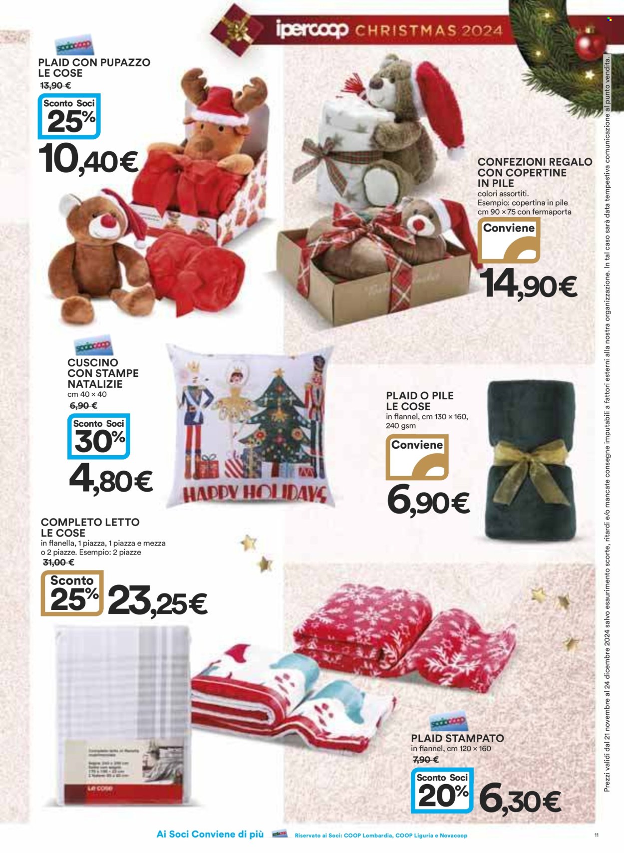 Volantino Coop - 21/11/2024 - 24/12/2024. Pagina 1