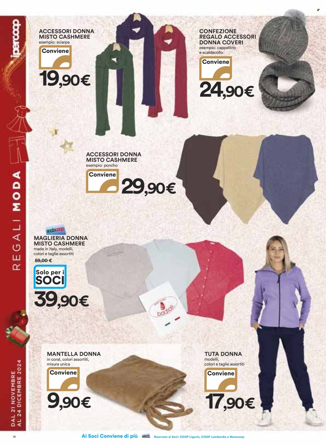 Volantino Coop - 21/11/2024 - 24/12/2024. Pagina 1