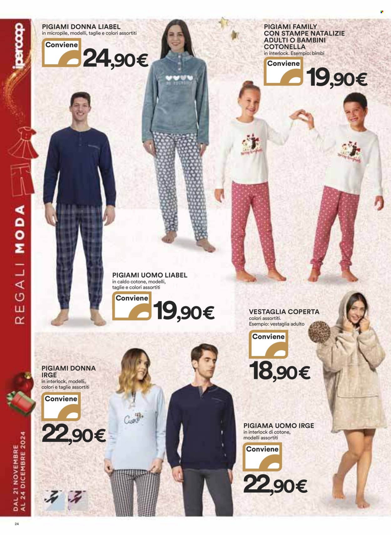 Volantino Coop - 21/11/2024 - 24/12/2024. Pagina 1