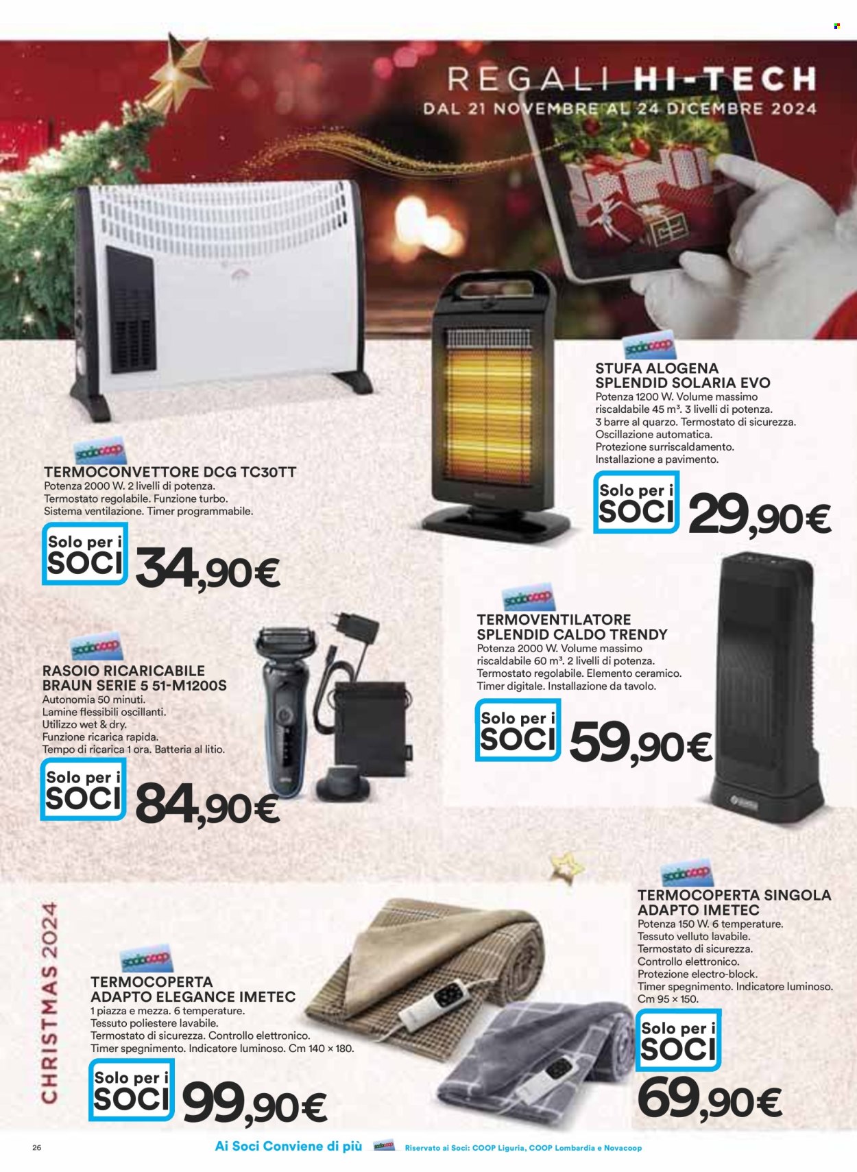 Volantino Coop - 21/11/2024 - 24/12/2024. Pagina 1