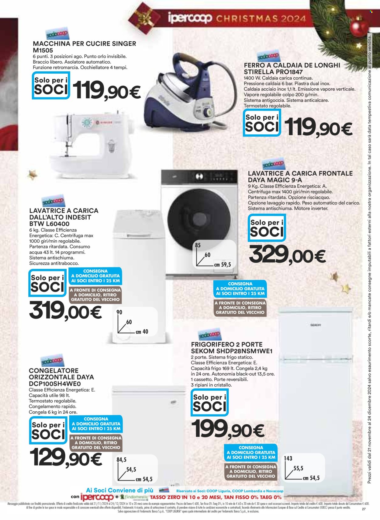 Volantino Coop - 21/11/2024 - 24/12/2024. Pagina 1