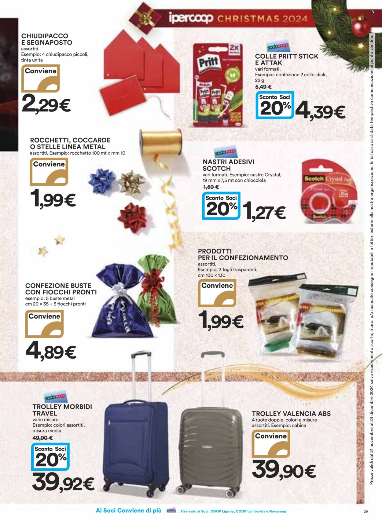 Volantino Coop - 21/11/2024 - 24/12/2024. Pagina 1