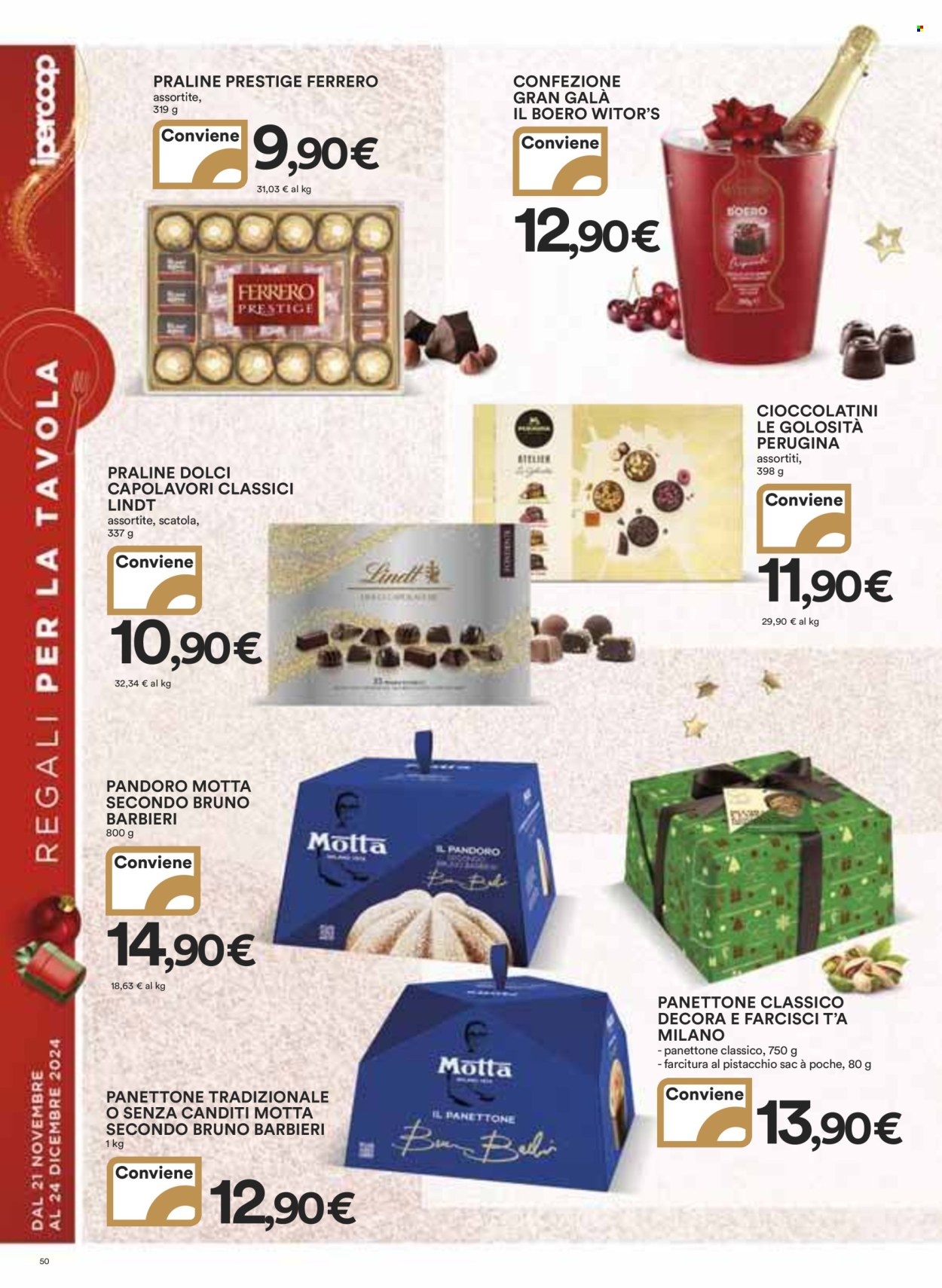 Volantino Coop - 21/11/2024 - 24/12/2024. Pagina 1