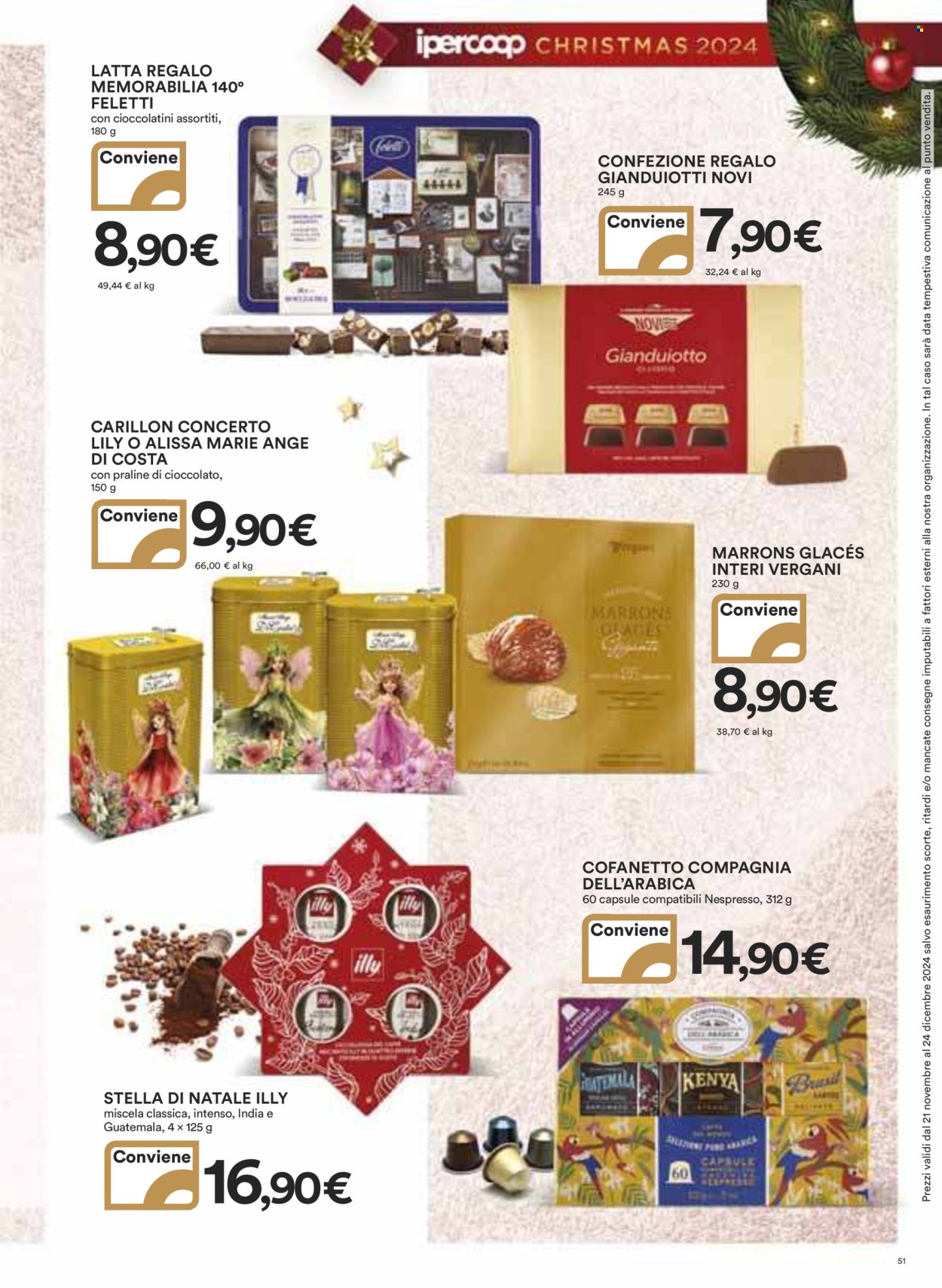 Volantino Coop - 21/11/2024 - 24/12/2024. Pagina 1