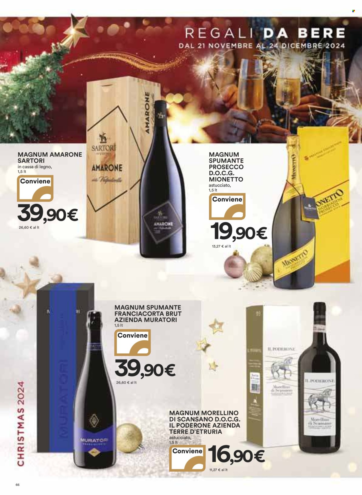 Volantino Coop - 21/11/2024 - 24/12/2024. Pagina 1