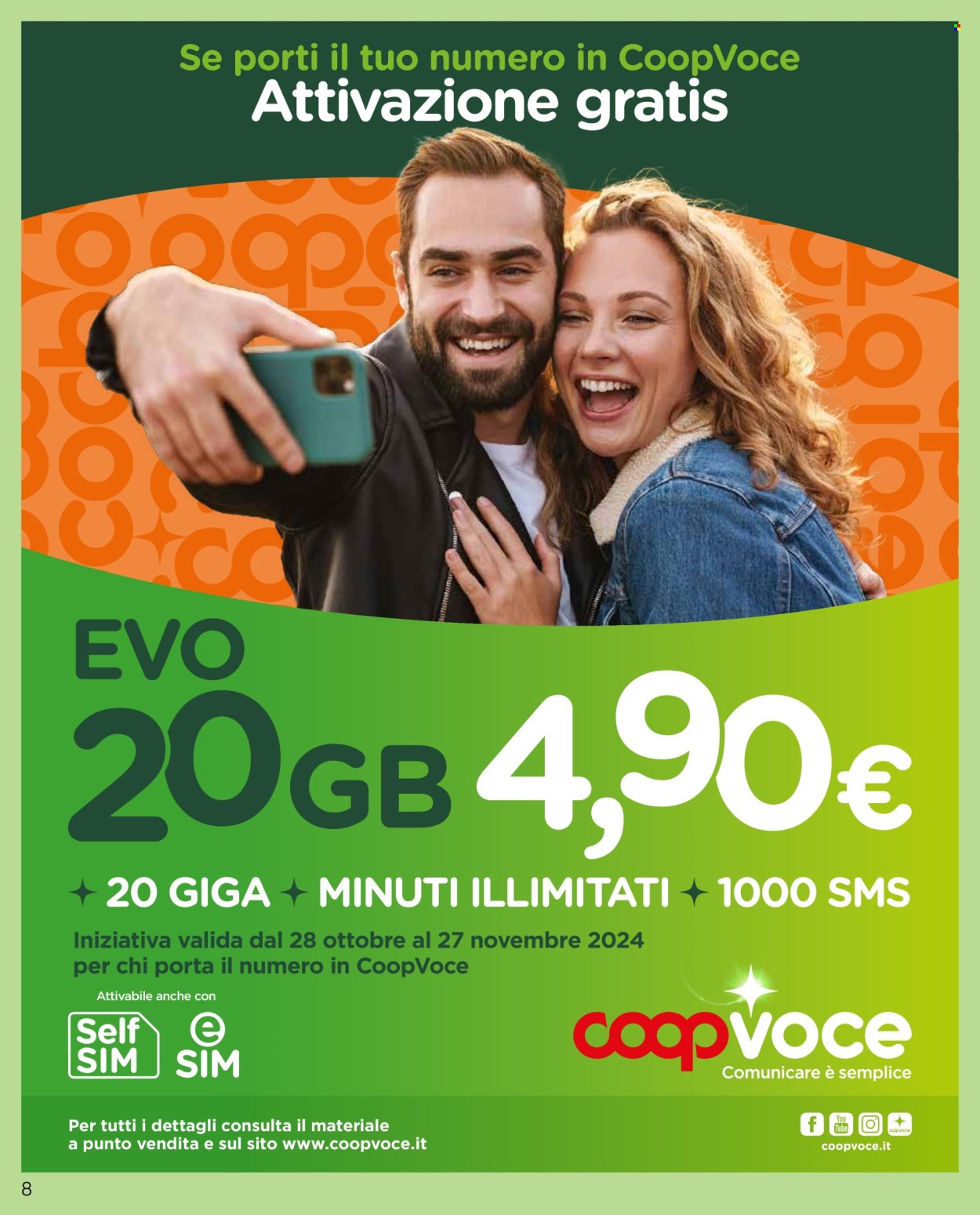 Volantino Coop - 21/11/2024 - 1/12/2024. Pagina 1