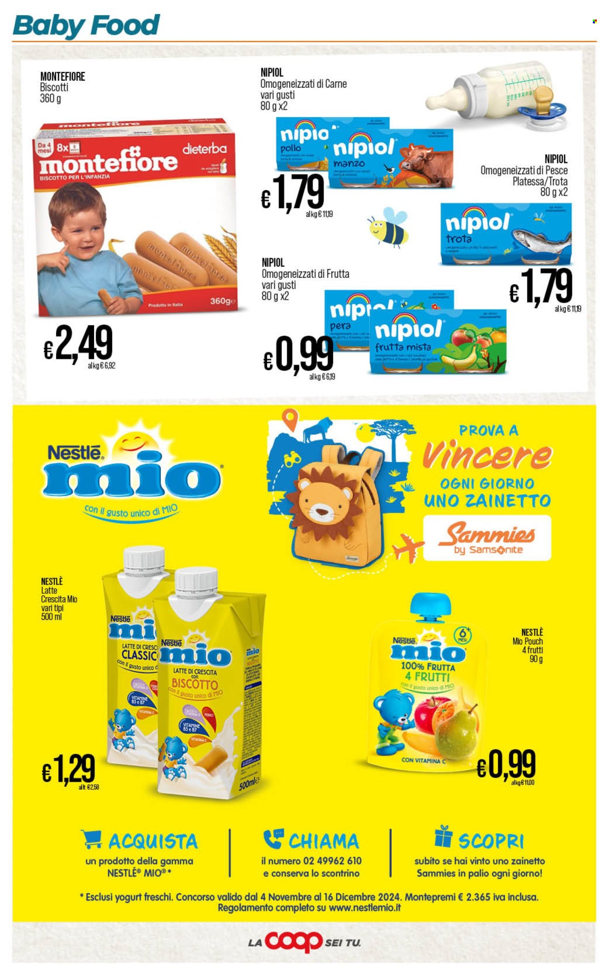 Volantino Coop - 18/11/2024 - 27/11/2024. Pagina 1