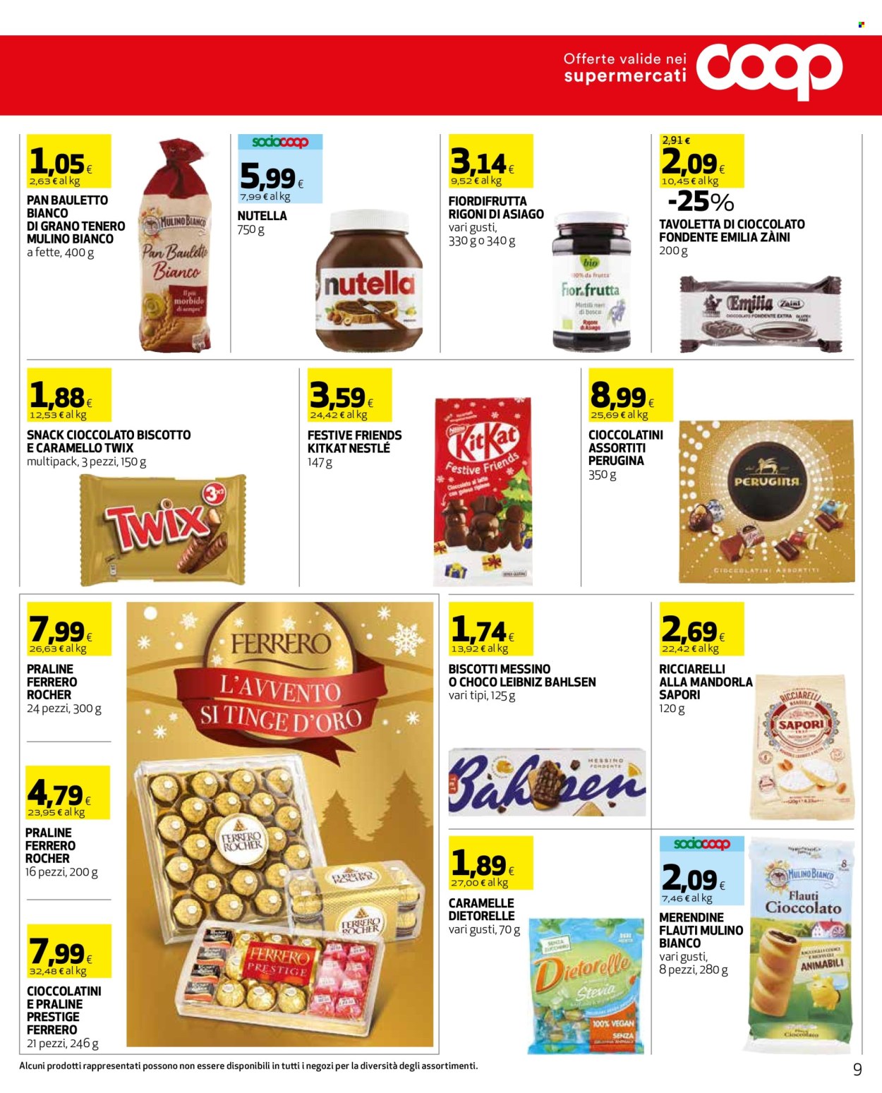 Volantino Coop - 21/11/2024 - 1/12/2024. Pagina 1