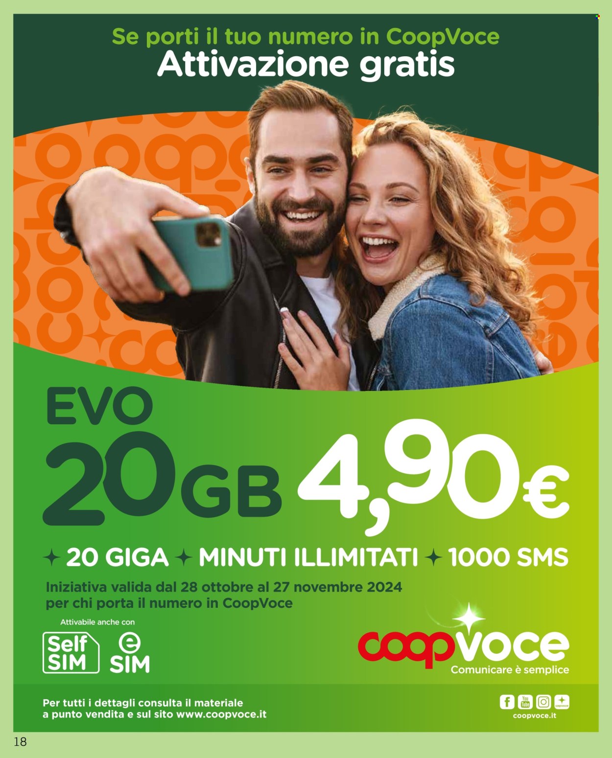 Volantino Coop - 21/11/2024 - 1/12/2024. Pagina 1