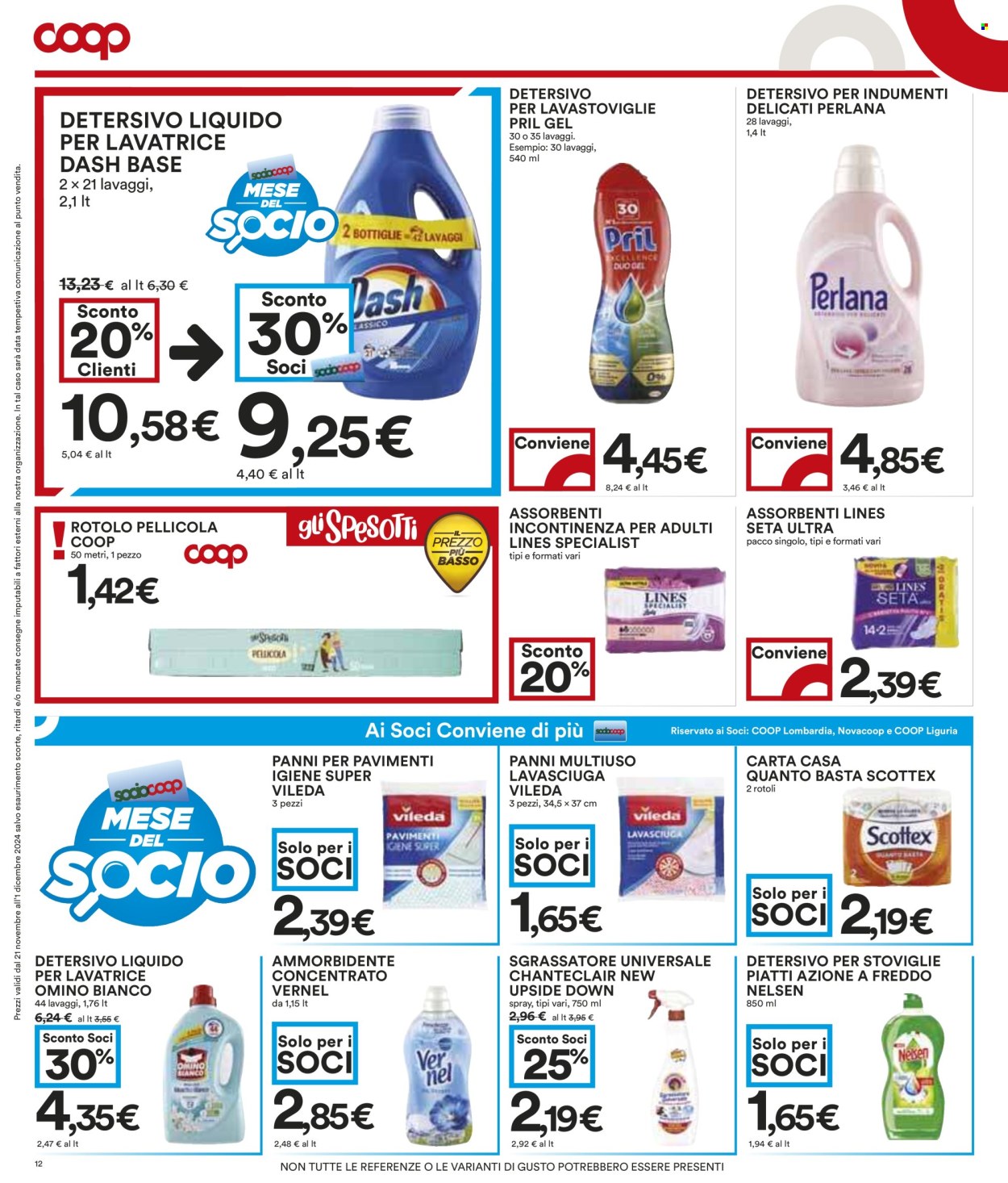 Volantino Coop - 21/11/2024 - 1/12/2024. Pagina 1