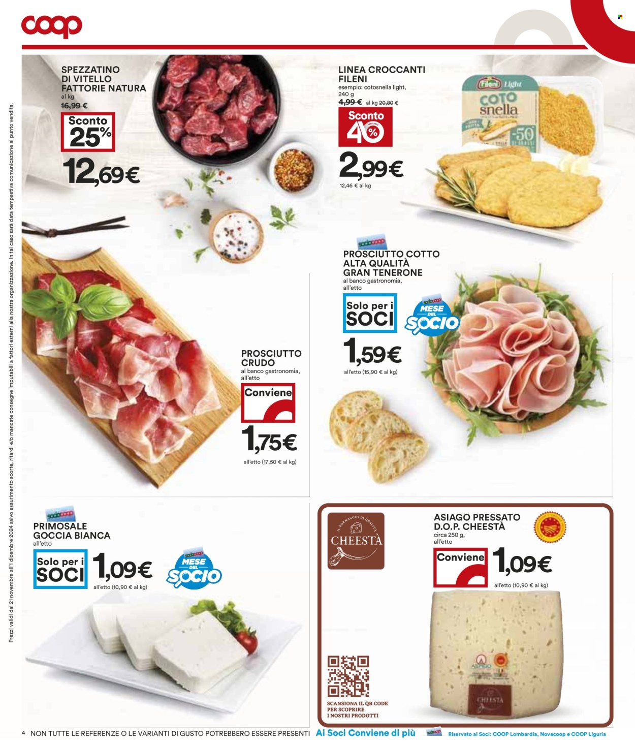 Volantino Coop - 21/11/2024 - 1/12/2024. Pagina 1